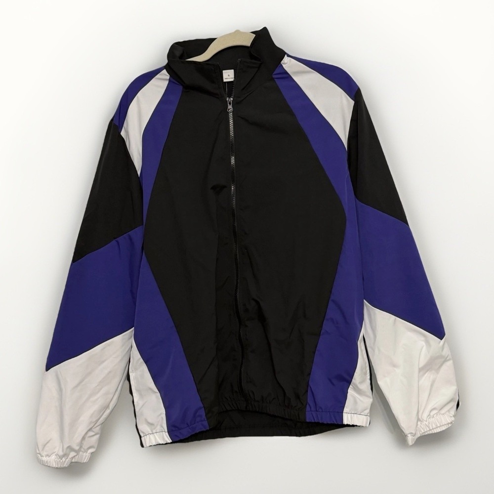 NWT Solyux Colorblock Gorpcore Retro Outdoor Layering Chic Windbreaker XL Jacket